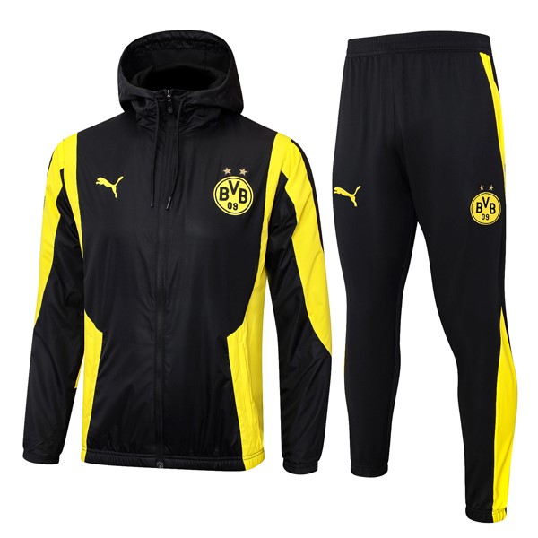 Rompevientos Borussia Dortmund 2024 2025 Amarillo Negro